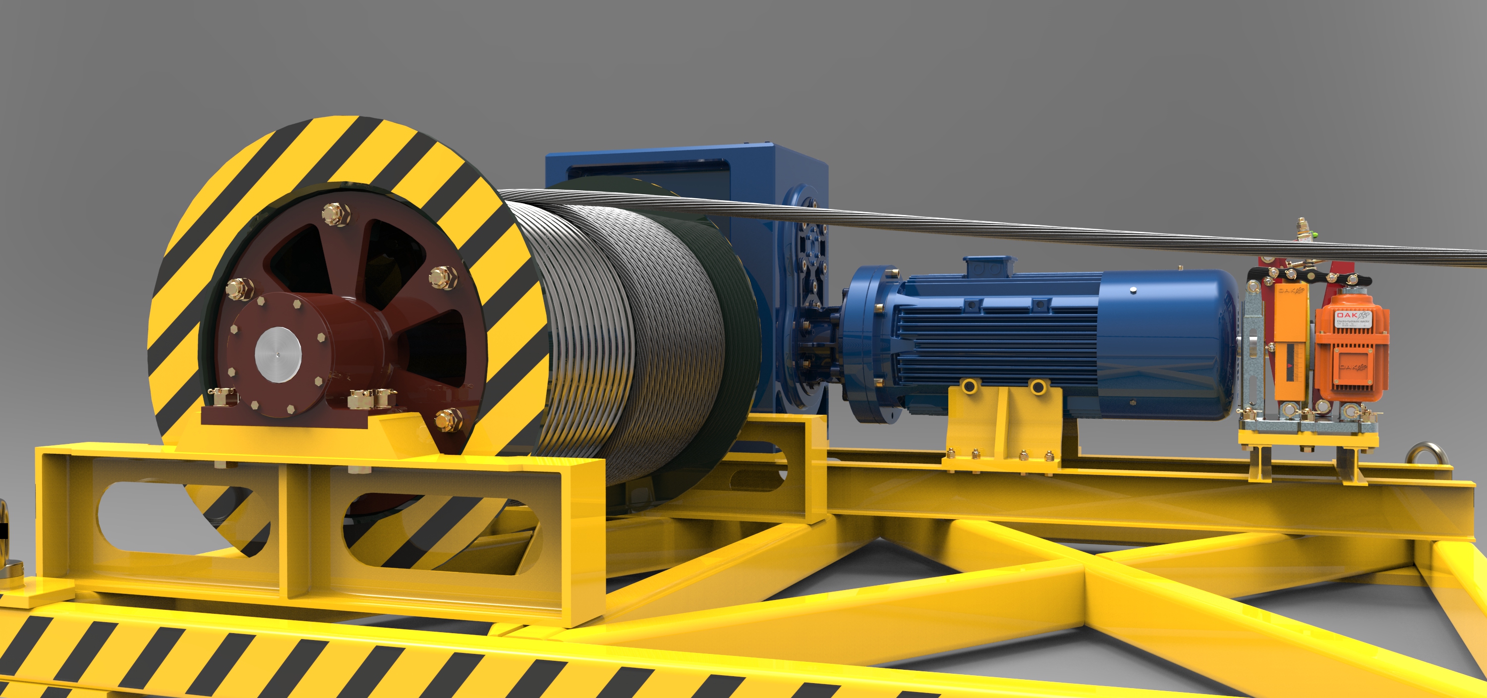 塔式起重机起重装置3D数模图纸 STEP格式